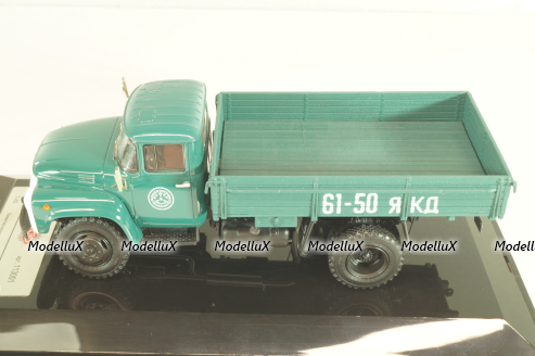 Зил-130 бортовой автомобиль 1974 г., морская волна, 113001, DiP Models 1:43