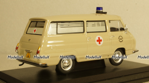 Skoda 1203 Mikrobus, Sanitka (CZ) , Abrex 1:43