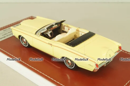 Lincoln Continental Mark III Convertible 1971, yellow, GIM011B, GIM 1:43