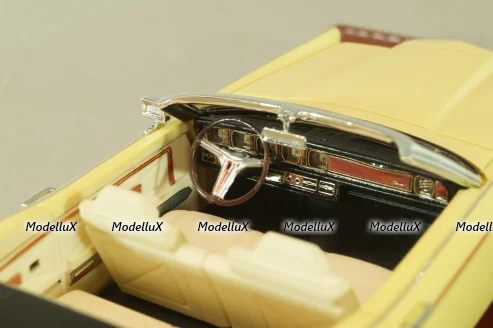 Lincoln Continental Mark III Convertible 1971, yellow, GIM011B, GIM 1:43