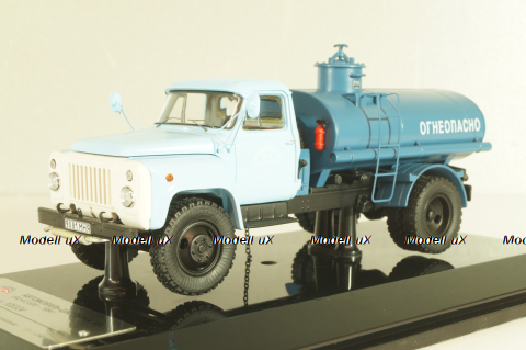 АЦ-4,2 автоцистерна для перевозки топлива на шасси Газ-53А 1973, l.e.360 pcs, 105324, DiP Models 1:43
