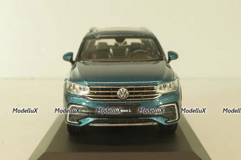 Volkswagen 4 car set, Tiguan L/Teramont/Tharu/T-Cross, Paudi 1:43