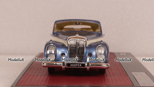 DAIMLER DE36 FHC BLUE CLOVER HOOPER 1953, Matrix 1:43