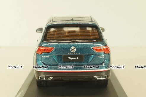 Volkswagen 4 car set, Tiguan L/Teramont/Tharu/T-Cross, Paudi 1:43