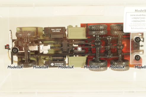 АРС-12Д пожарный автомобиль на шасси Зис-151 1956г., 115110, DiP Models 1:43
