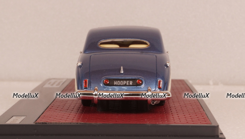 DAIMLER DE36 FHC BLUE CLOVER HOOPER 1953, Matrix 1:43