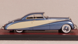 DAIMLER DE36 FHC BLUE CLOVER HOOPER 1953, Matrix 1:43