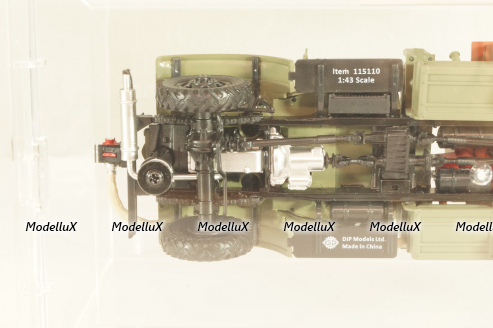 АРС-12Д пожарный автомобиль на шасси Зис-151 1956г., 115110, DiP Models 1:43