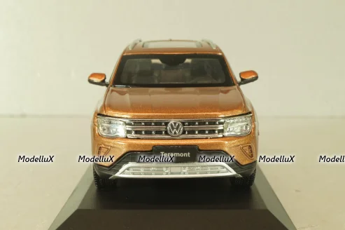 Volkswagen 4 car set, Tiguan L/Teramont/Tharu/T-Cross, Paudi 1:43