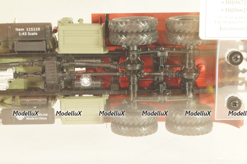 АРС-12Д пожарный автомобиль на шасси Зис-151 1956г., 115110, DiP Models 1:43