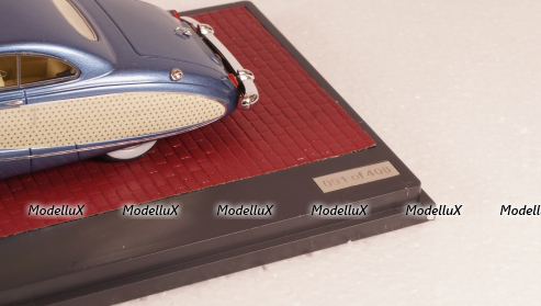 DAIMLER DE36 FHC BLUE CLOVER HOOPER 1953, Matrix 1:43