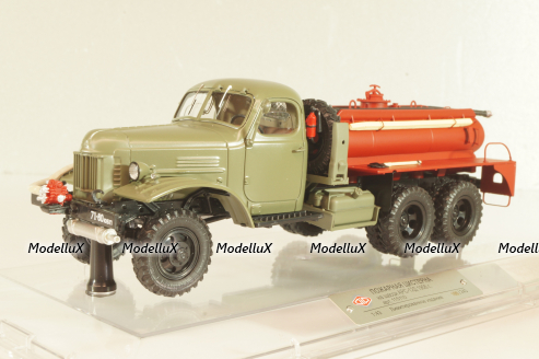 АРС-12Д пожарный автомобиль на шасси Зис-151 1956г., 115110, DiP Models 1:43