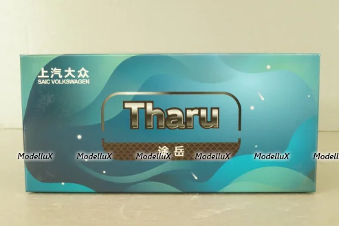 Volkswagen 4 car set, Tiguan L/Teramont/Tharu/T-Cross, Paudi 1:43
