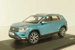 Volkswagen 4 car set, Tiguan L/Teramont/Tharu/T-Cross, Paudi 1:43