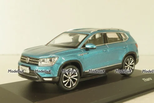 Volkswagen 4 car set, Tiguan L/Teramont/Tharu/T-Cross, Paudi 1:43