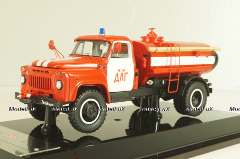 АЦУ-10 пожарный автомобиль на шасси Газ-53А 1980 г., 105331, DiP Models 1:43