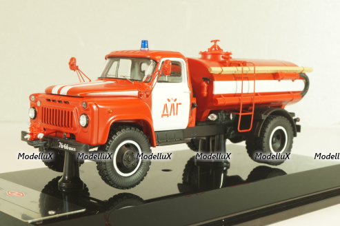 АЦУ-10 пожарный автомобиль на шасси Газ-53А 1980 г., 105331, DiP Models 1:43