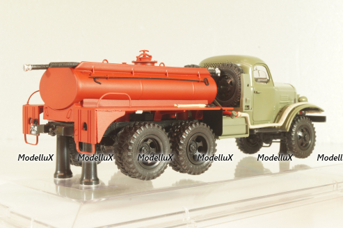 АРС-12Д пожарный автомобиль на шасси Зис-151 1956г., 115110, DiP Models 1:43