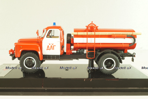 АЦУ-10 пожарный автомобиль на шасси Газ-53А 1980 г., 105331, DiP Models 1:43