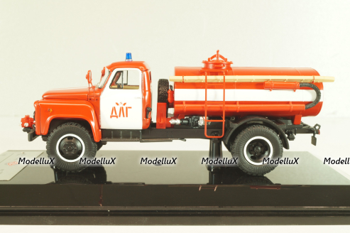 АЦУ-10 пожарный автомобиль на шасси Газ-53А 1980 г., 105331, DiP Models 1:43