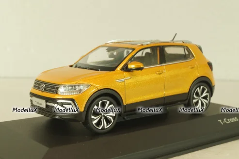Volkswagen 4 car set, Tiguan L/Teramont/Tharu/T-Cross, Paudi 1:43