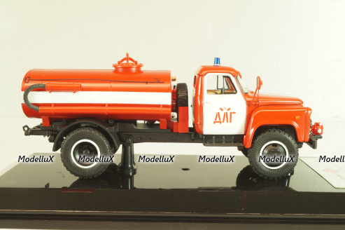 АЦУ-10 пожарный автомобиль на шасси Газ-53А 1980 г., 105331, DiP Models 1:43