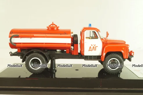 АЦУ-10 пожарный автомобиль на шасси Газ-53А 1980 г., 105331, DiP Models 1:43