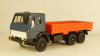 Камаз-5320 бортовой синий/оранжевый 07.1984, Арек 1:43