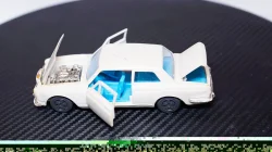 Камаз-5320 бортовой синий/оранжевый 07.1984, Арек 1:43
