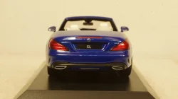 Mercedes SL (R231), blue Hardtop liegt by, Facelift, Spark 1:43