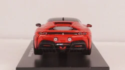 Ferrari SF90 hybrid stradale 2019 red, Burago 1:43