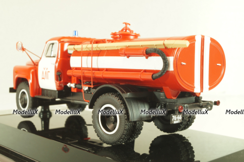 АЦУ-10 пожарный автомобиль на шасси Газ-53А 1980 г., 105331, DiP Models 1:43
