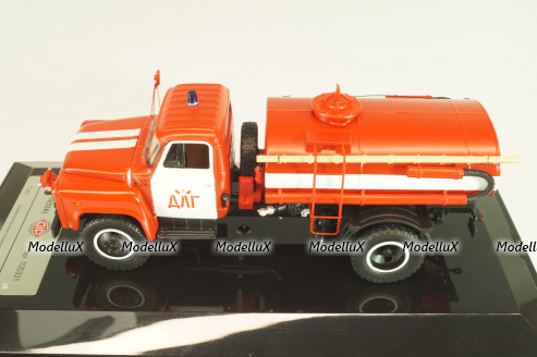 АЦУ-10 пожарный автомобиль на шасси Газ-53А 1980 г., 105331, DiP Models 1:43