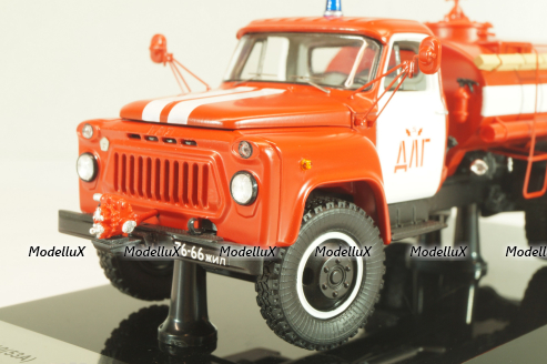 АЦУ-10 пожарный автомобиль на шасси Газ-53А 1980 г., 105331, DiP Models 1:43