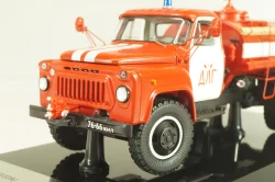АЦУ-10 пожарный автомобиль на шасси Газ-53А 1980 г., 105331, DiP Models 1:43