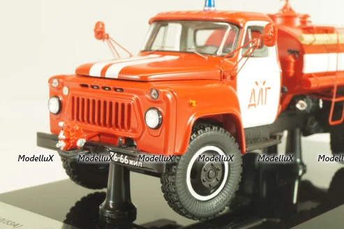 АЦУ-10 пожарный автомобиль на шасси Газ-53А 1980 г., 105331, DiP Models 1:43