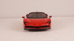 Ferrari SF90 hybrid stradale 2019 red, Burago 1:43