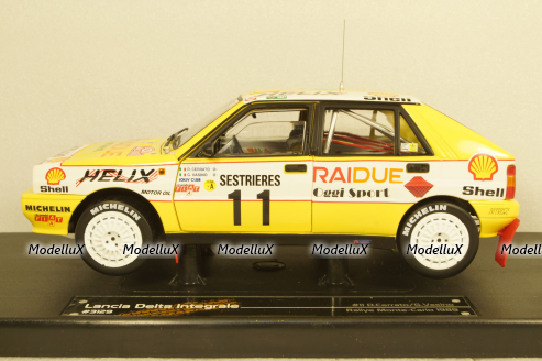 Lancia Delta Integrale Rally Monte Carlo 1989 - St.Nr.11 - D.Cerrato/G.Vasino, SunStar 1:18 