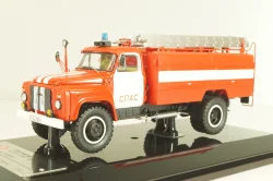 АЦ-30-106Г с.Спас, пожарная автоцистерна на шасси Газ-53-12, 105336, DIP Models 1:43