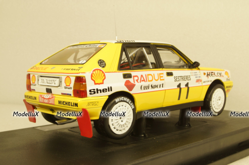 Lancia Delta Integrale Rally Monte Carlo 1989 - St.Nr.11 - D.Cerrato/G.Vasino, SunStar 1:18 