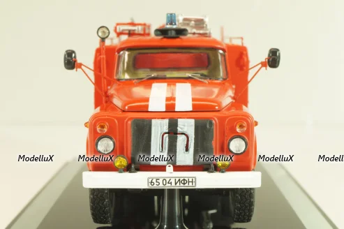 АЦ-30-106Г с.Спас, пожарная автоцистерна на шасси Газ-53-12, 105336, DIP Models 1:43