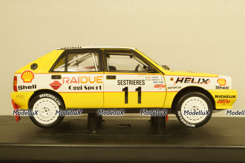 Lancia Delta Integrale Rally Monte Carlo 1989 - St.Nr.11 - D.Cerrato/G.Vasino, SunStar 1:18 