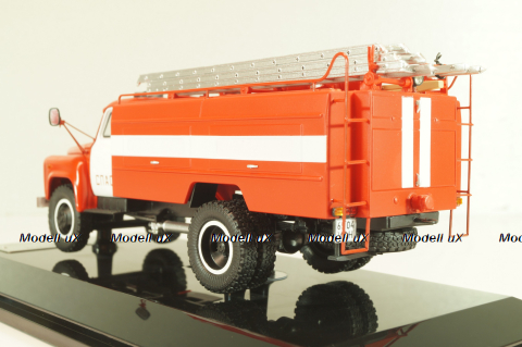 АЦ-30-106Г с.Спас, пожарная автоцистерна на шасси Газ-53-12, 105336, DIP Models 1:43