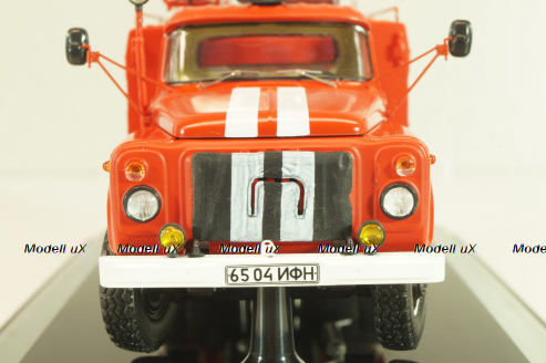АЦ-30-106Г с.Спас, пожарная автоцистерна на шасси Газ-53-12, 105336, DIP Models 1:43