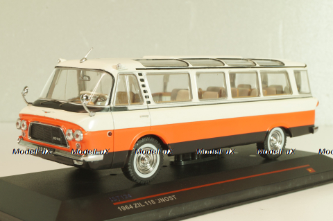 Зил-118 Юность 1964, белый/красный, IST124, IST 1:43