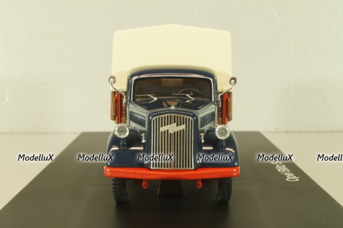 Opel Blitz S 3t 1937, truck, dark blue, 03061, Schuco 1:43