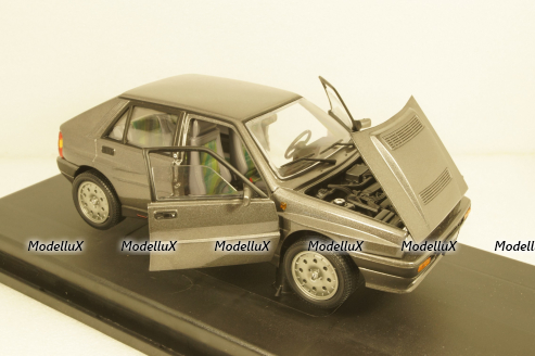 Lancia Delta HF Integrale 8V 1987 - grey metallic, SunStar 1:18