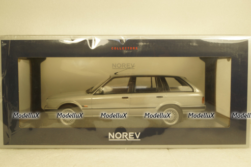 BMW 325 touring 1991 silver, 183216, Norev 1:18