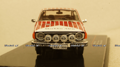 Volvo 142, No.29, 1000 Lakes Rally M.Alen/J.Toivonen, RAC343LQ, IXO 1:43