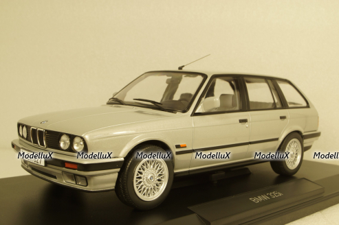 BMW 325 touring 1991 silver, 183216, Norev 1:18